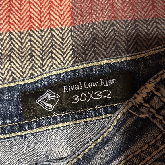 Rock & Roll Cowgirl Blue Boot Cut Jeans - Picture 6 of 7